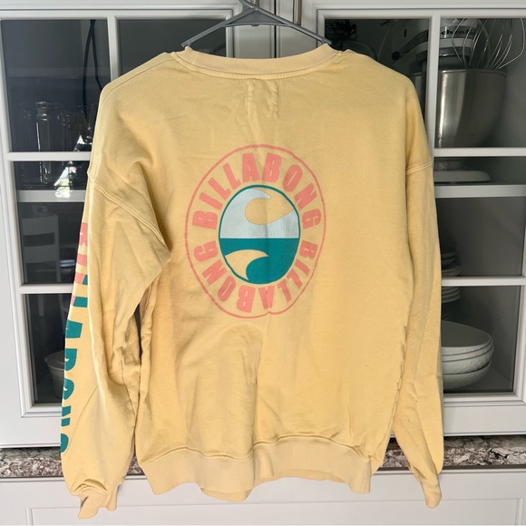 Billabong Butter Yellow Crewneck - Picture 2 of 5